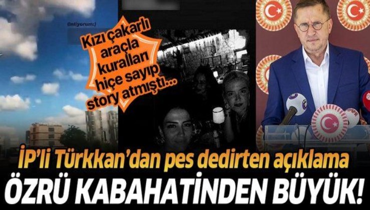 Kızı emniyet şeridinden story atan İYİ Partili Lütfü Türkkan'dan pes dedirten açıklama: Sosyal medyada paylaşması hata