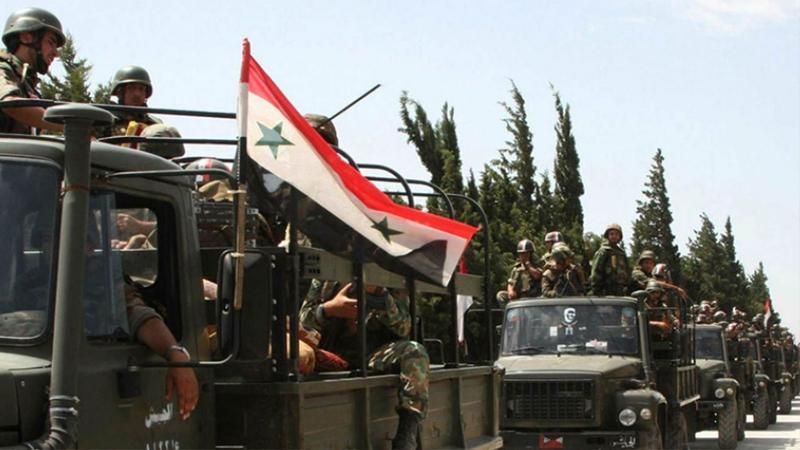 Suriye ordusu, Ayn el Arap'a girdi