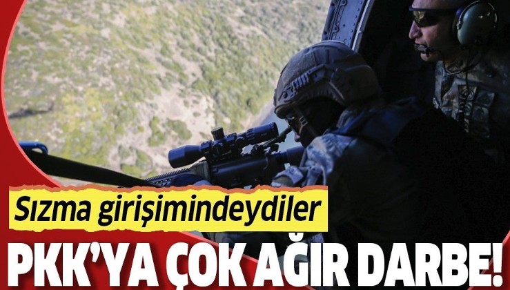 Son dakika: Sızma girişiminde bulunan 24 PKK/YPG’li terörist etkisiz hale getirildi.