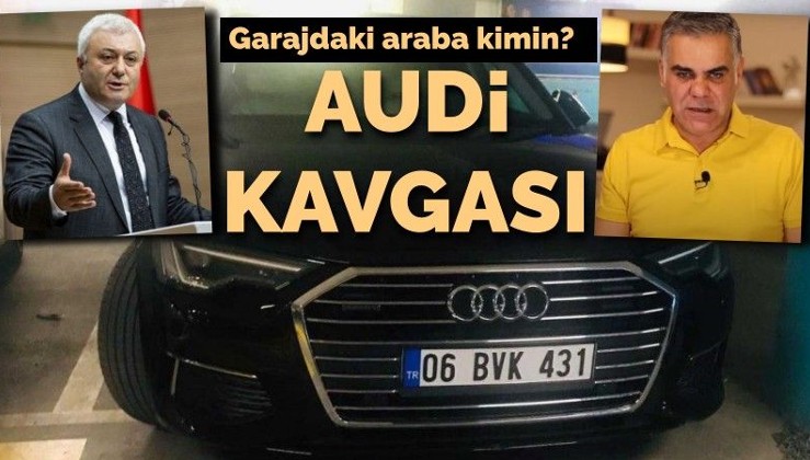 Tuncay Özkan ile AKP'li yazar arasında 'Audi' kavgası