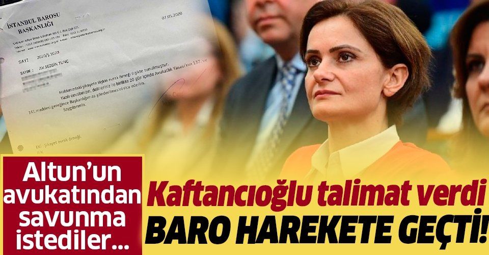 İstanbul Barosu'nu Canan Kaftancıoğlu mu yönetiyor?