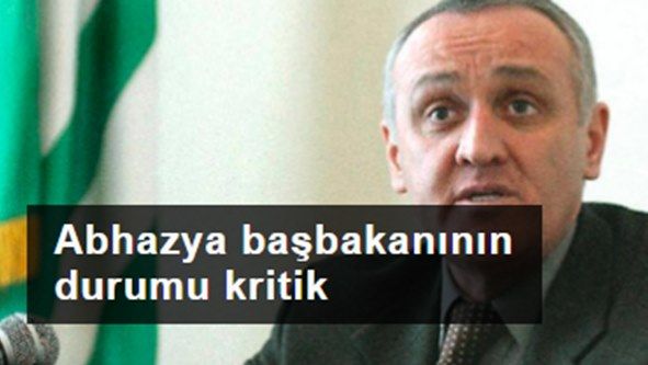 Abhazya Başbakanı Ankvab'ın durumu kritik