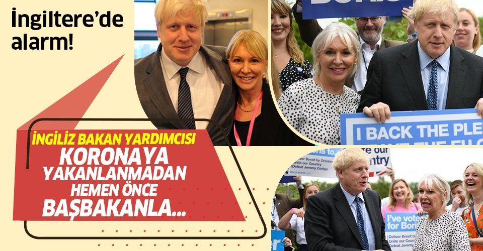 İngiltere'de alarm! Sağlık Bakanı Yardımcısı Koronavirüse yakalanmadan önce Başbakan Johnson'la...