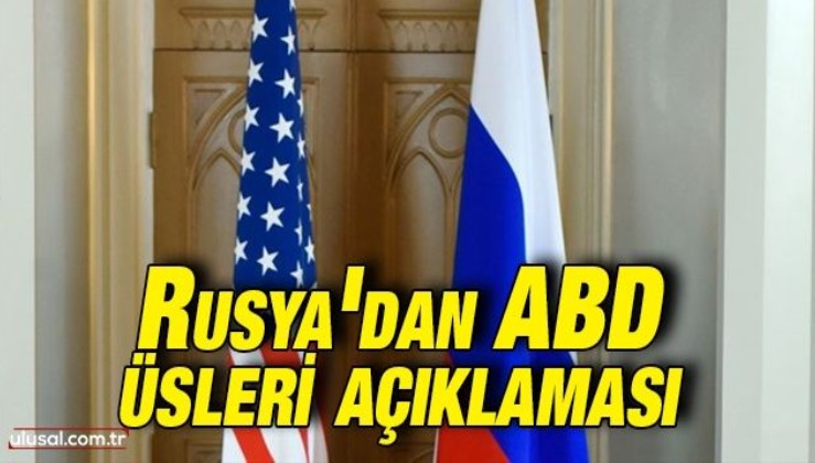 Rusya Dışişleri Bakanı Lavrov: ''Amerikan askeri üslerinin Orta Asya'da konuşlandırılması bölgedeki güvenliğin çıkarına olmaz''