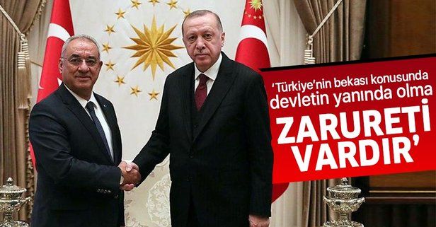 DSP Genel Başkanı Önder Aksakal, Erdoğan ile görüşmesinin ardından açıklamalarda bulundu.