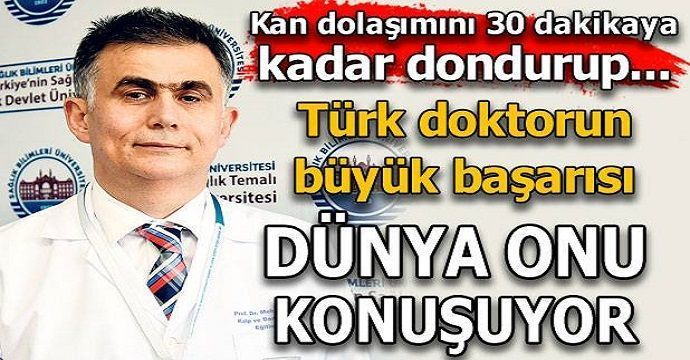 Türk doktor geliştirdiği teknik ile tıp literatürüne girdi.