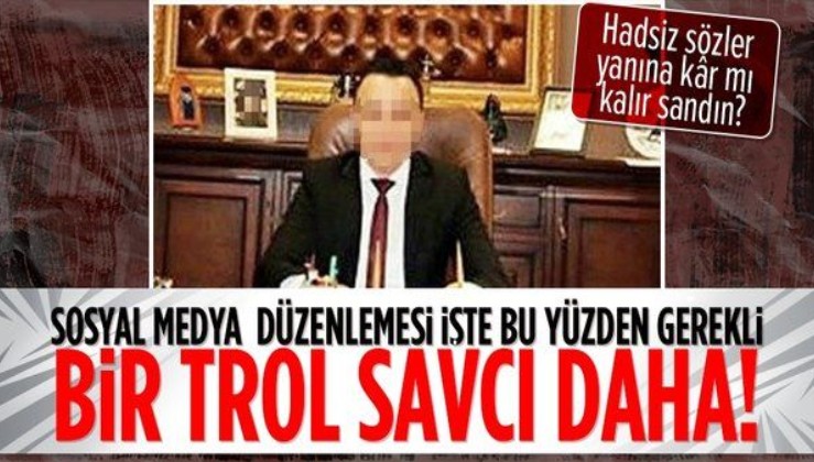 Bir trol savcı daha! Antalya'da Twitter'dan dini değerlere ve devlet büyüklerine hakaret eden kişi eski savcı çıktı