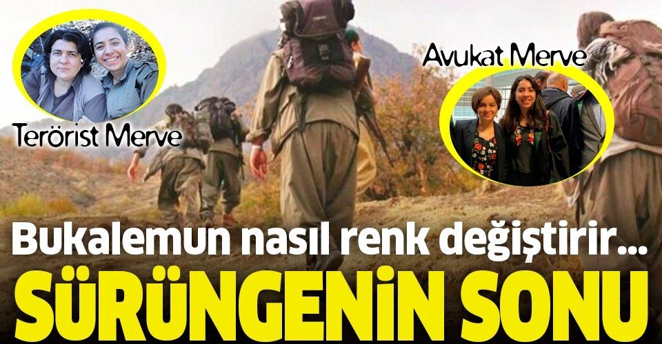 İmha edilen PKK'lı terörist Doktor Amara'nın sağ kolu olan avukat Merve Nur Doğan tutuklandı