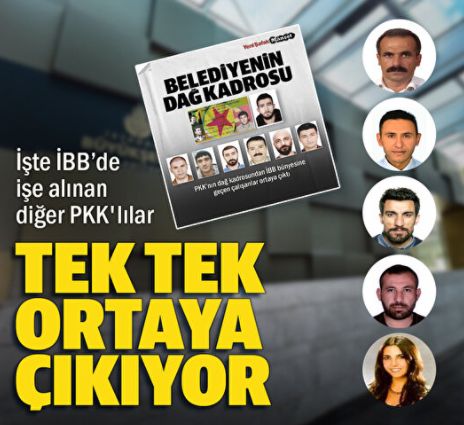 İşte İBB’de kadrolaşan diğer PKK’lılar