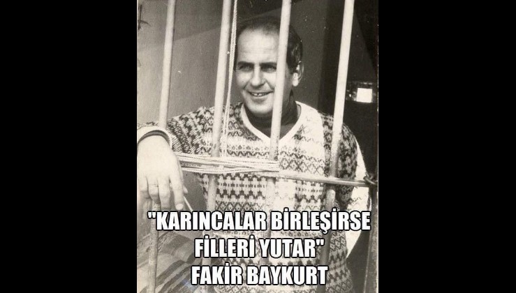 Türk edebiyatının usta isimlerinden Fakir Baykurt'un 91. doğum günü