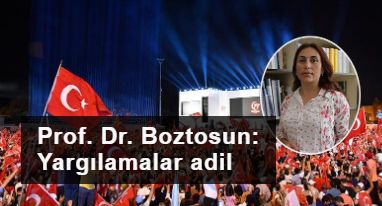Prof. Dr. Ayşe Odman Boztosun: Yargılamalar bağımsız ve adil