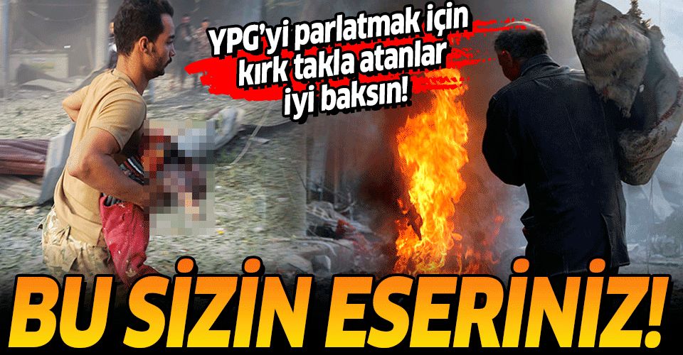 YPG/PKK'lı alçakların Tel Abyad'daki saldırısında ölenler arasında çocuklar da var