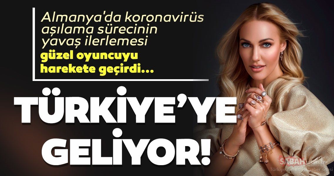 Almanya'nın sağlık sistemine 'kötü' diyen Meryem Uzerli sevgilisi ve kızları ile koronavirüs aşısı için Türkiye'ye dönüyor!