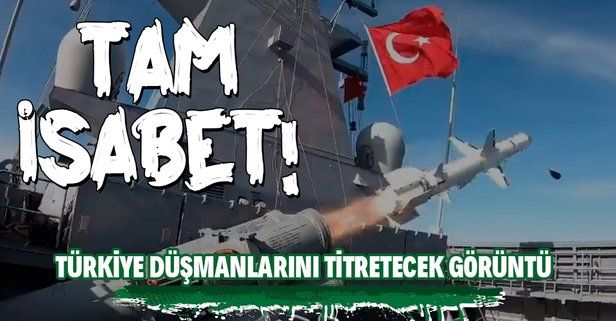 Gücümüze güç katacak! Roketsan'ın geliştirdiği uzun menzilli gemisavar füzesi "Atmaca" Sinop'ta test edildi