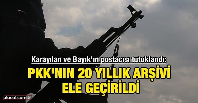 Karayılan ve Bayık'ın postacısı tutuklandı: PKK'nın 20 yıllık arşivi ele geçirildi