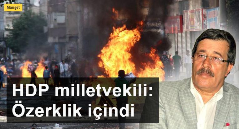 Eski HDP Milletvekili İbrahim Binici: Eylemler özerklik ilanı içindi