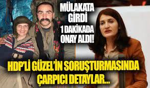 HDP'li Semra Güzel dosyasındaki çarpıcı gerçekler! KCK mülakatına girdi, 1 dakikada milletvekili adayı oldu