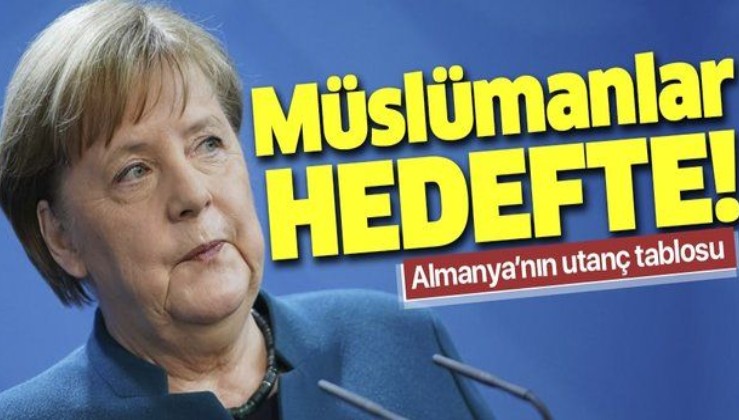 Almanya'nın utanç tablosu! 2019'da Müslümanlara yönelik 871 saldırı yapıldı.