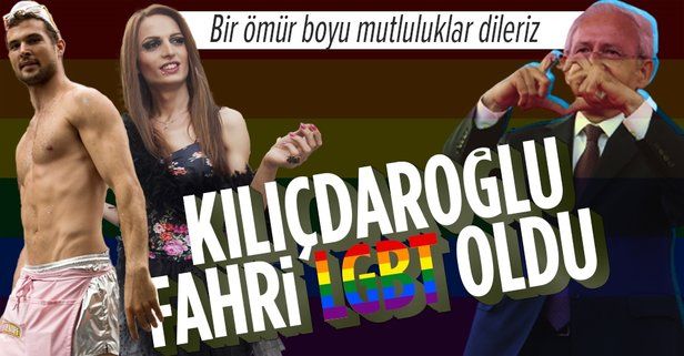 Kemal Kılıçdaroğlu fahri LGBT üyesi ilan edildi