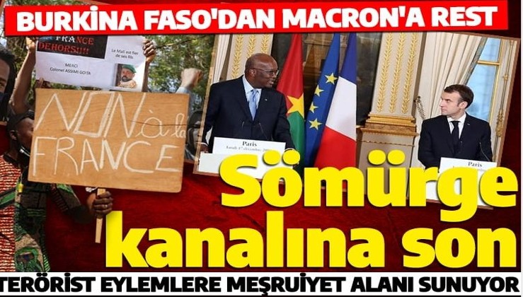 Burkina Faso'dan Macron'a darbe: France 24 yayını askıya alındı