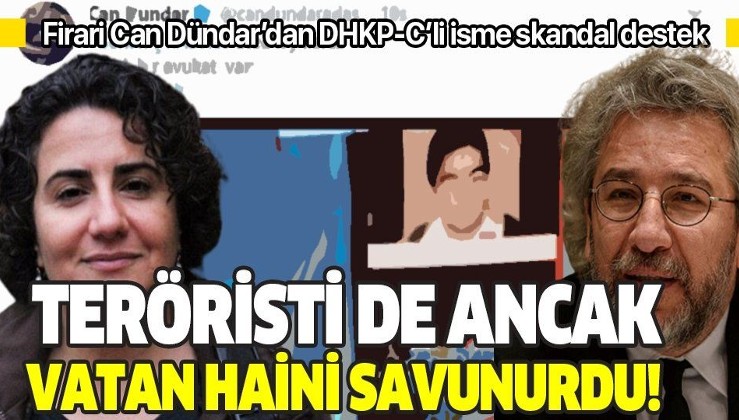 Firari Dündar’dan DHKP-C avukatı Ebru Timtik'e skandal destek