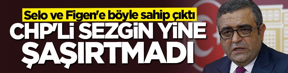 Yine şaşırtmadı! CHP'li Sezgin Tanrıkulu'dan HDPKK'ya skandal destek