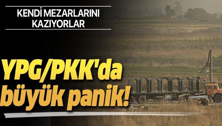 Terör örgütü YPG/PKK'da operasyon paniği.