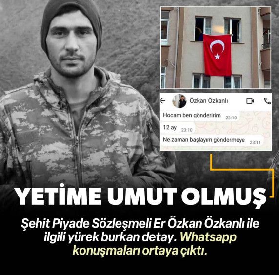 Yetime umut olmuş