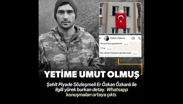 Yetime umut olmuş