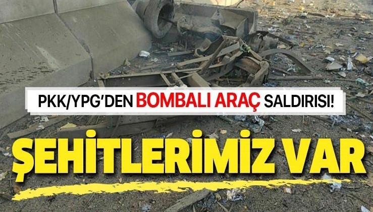 Son dakika: Barış Pınarı Harekatı bölgesinde bulunan Rasulayn'da terör örgütü PKK/YPG'den bombalı araç saldırısı! 2 Mehmetçik şehit oldu