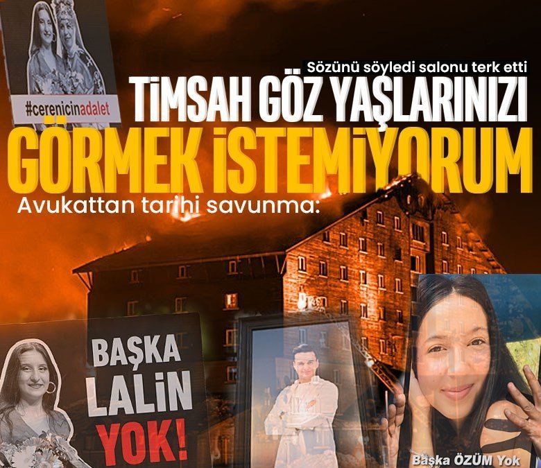 Mağdur avukatı Yüksel Gültekin duruşma salonunu terk etti