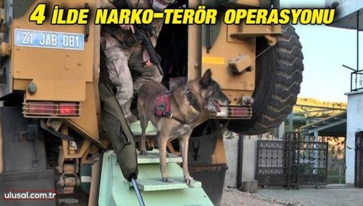 4 ilde narko-terör Operasyonu: 105 kişi tutuklandı