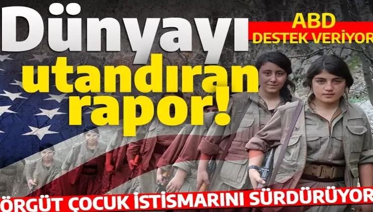 PKK'nın çocuk istismarı devam ediyor! ABD destek veriyor: Örgüt "çocuk savaşçı" uygulamasını sürdürüyor