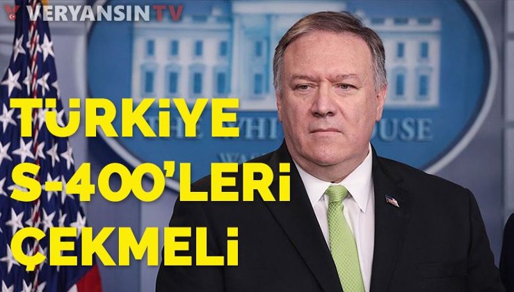 ABD: Türkiye S-400'leri çekmeli