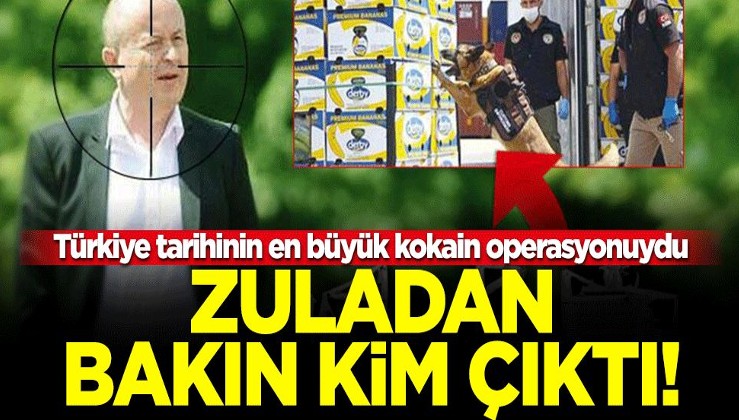 Türkiye tarihinin en büyük kokain operasyonuydu... Zuladan muz kralı çıktı!