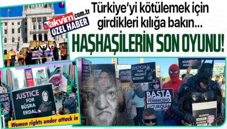 FETÖ’cü alçaklardan ‘Kadınlar Günü’nde Türkiye karşıtı propaganda!