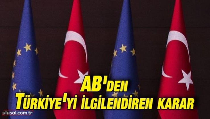AB'nin seyahat listesi güncellendi: Türkiye'nin durumu değişmedi