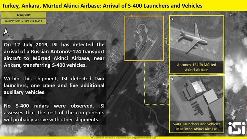 İsrail uydusu, Mürted'deki S400'leri görüntüledi