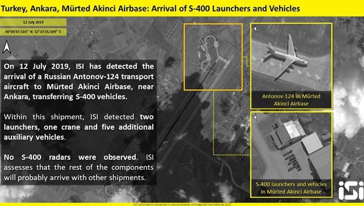 İsrail uydusu, Mürted'deki S-400'leri görüntüledi