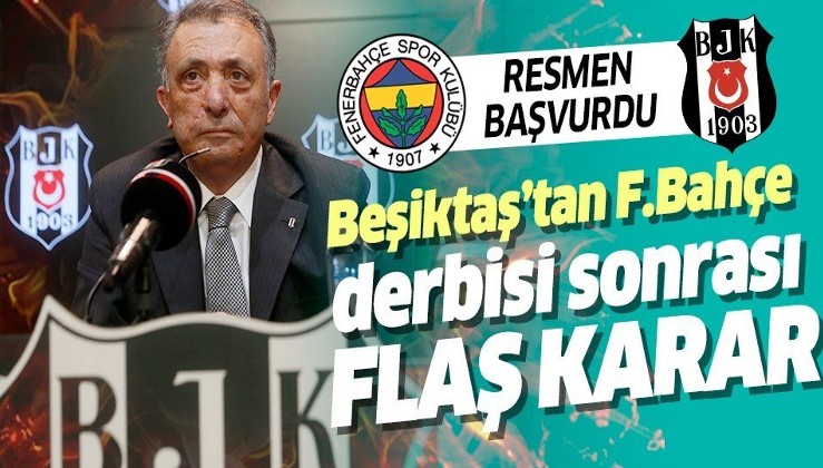 Son dakika haberi... Beşiktaş'tan TFF'ye başvuru!.