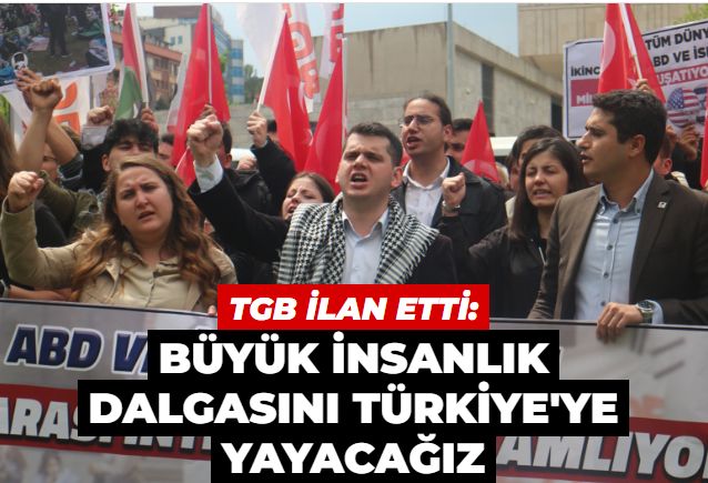 TGB’den ABD ve Batı'daki Filistin eylemlerine destek: Uluslararası intifadayı selamlıyoruz