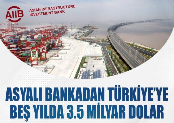 Asyalı bankadan Türkiye’ye beş yılda 3.5 milyar dolar
