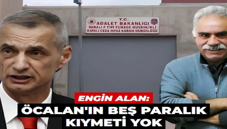 Engin Alan: Abdullah Öcalan'ı kimse iplemeyecek