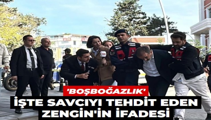 Yenidoğan soruşturmasında yeni gelişme! Savcıyı tehdit etmişti: Zengin'in ifadesi ortaya çıktı!