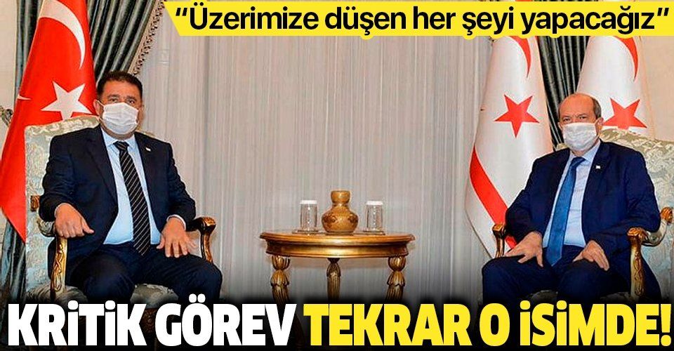KKTC Cumhurbaşkanı Ersin Tatar, hükümet kurma görevini yeniden Ersan Saner'e verdi