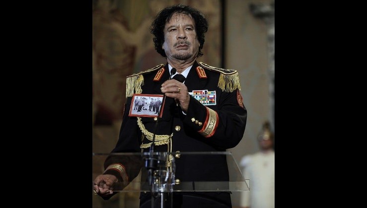 Libya Devlet Başkanı Muammer El Kaddafi