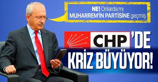 CHP'de istifa krizi büyüyor! Denizli'de bir grup partiden istifa etti! Muharrem İnce'nin partisine katılacaklar!