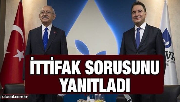 Kemal Kılıçdaroğlu ittifak sorusunu yanıtladı