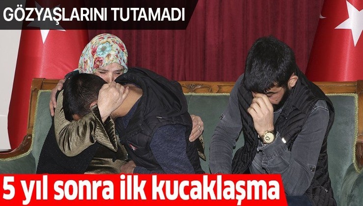 Son dakika: HDP önündeki ailelerden biri daha evladına kavuştu