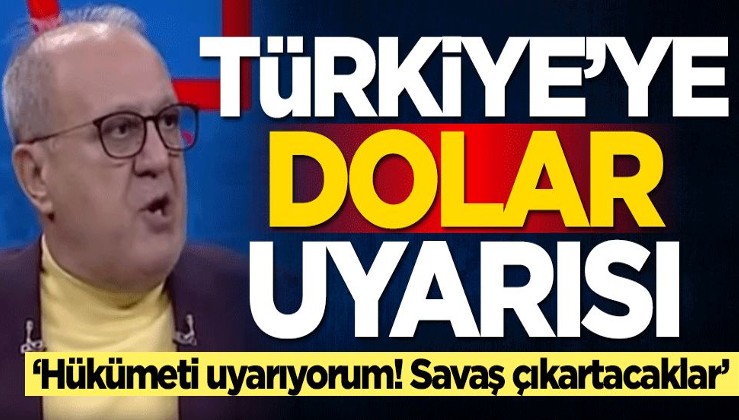 Ramazan Kurtoğlu dolar konusunda üstüne basa basa uyardı: Hükümeti uyarıyorum, savaş çıkartacaklar